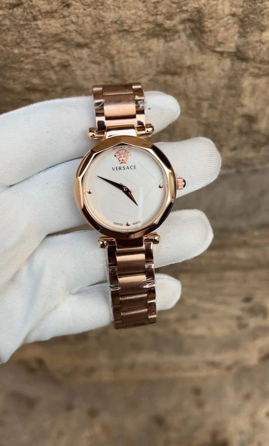 Vrsace Rosegold white Ladies Watch