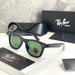 Branded Rb 2140 Black Shaded Sunglasses  (With Original Kit)