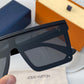 Branded LV Sunglasses Guru full black(With Original Kit)