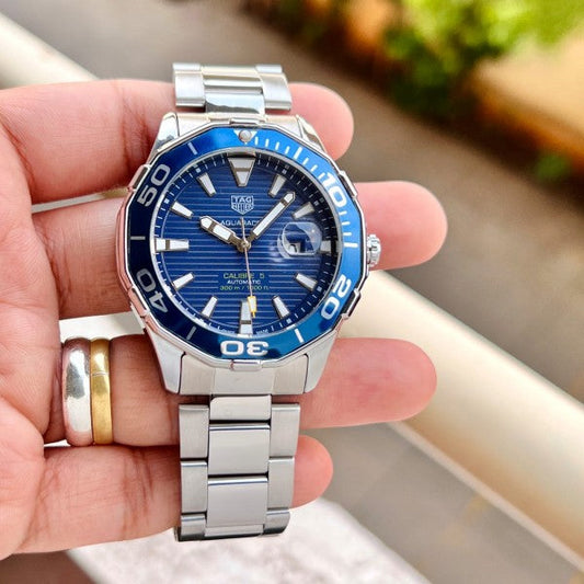 T@G Heur Calibr 5 Aquaracer Mens Watch