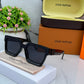 Branded LV Millionaire Sunglasses Full black (With Original Kit)