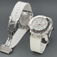 Hblot Big Bang Silver White Mens Watch