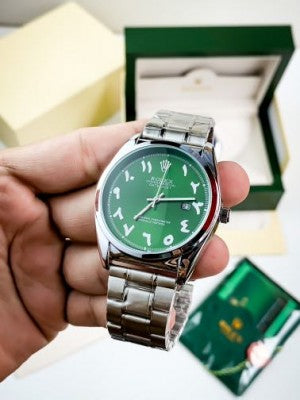 Rlx Arbi Silver green Mens Watch