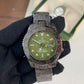 Rlx Vintage Black Green Mens Watch