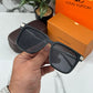 Branded LV Sunglasses 2313 Metal black Silver (With Original Kit)