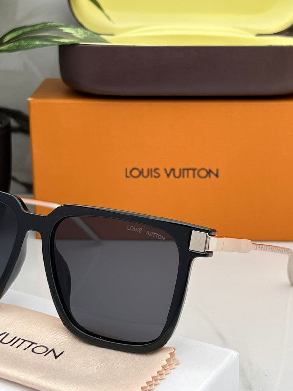 Branded LV Sunglasses 2313 Metal black Silver (With Original Kit)