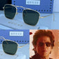 Branded Gci Jawan Movie Silver Black Sunglasses (With Original Kit)