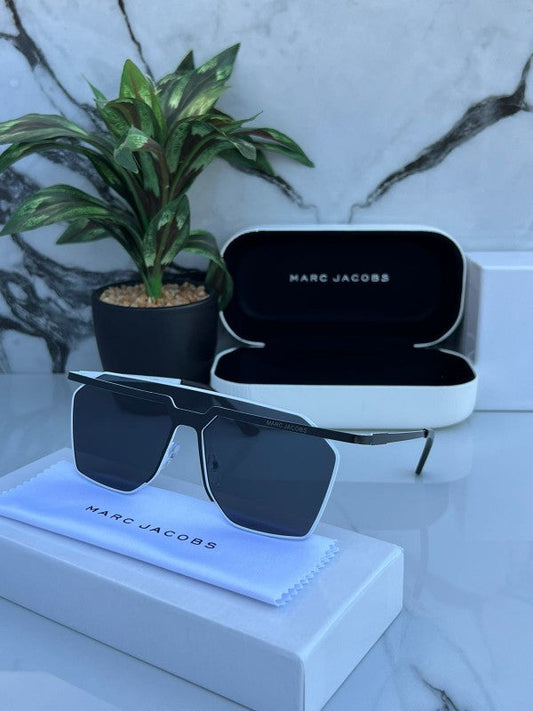 Branded MJ 193 Black White Sunglasses  (With Original Kit)