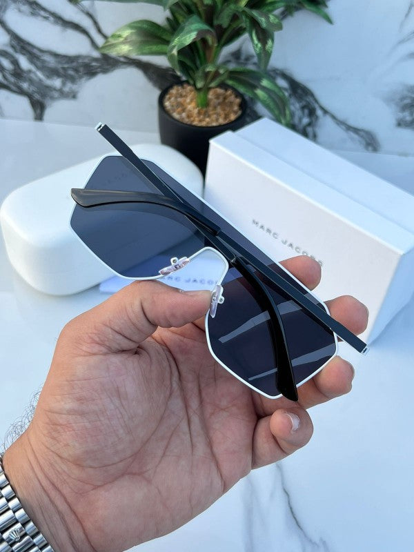 Branded MJ 193 Black White Sunglasses  (With Original Kit)