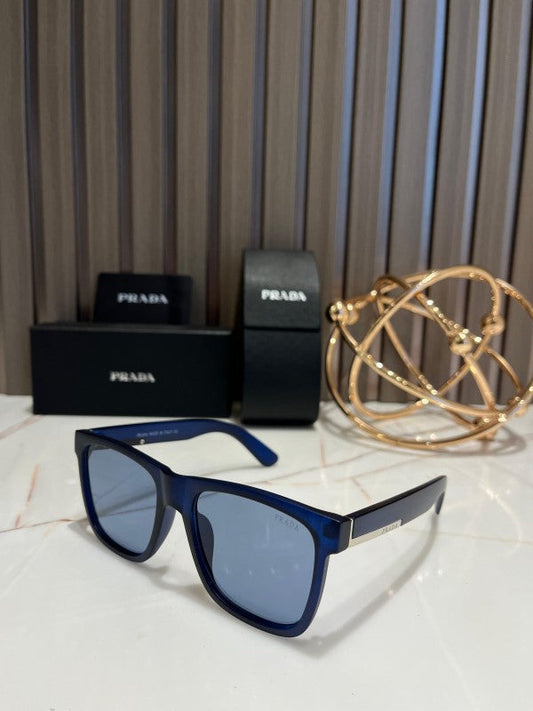 Branded Pda Matt Blue Sunglasses EW (With Original Kit)