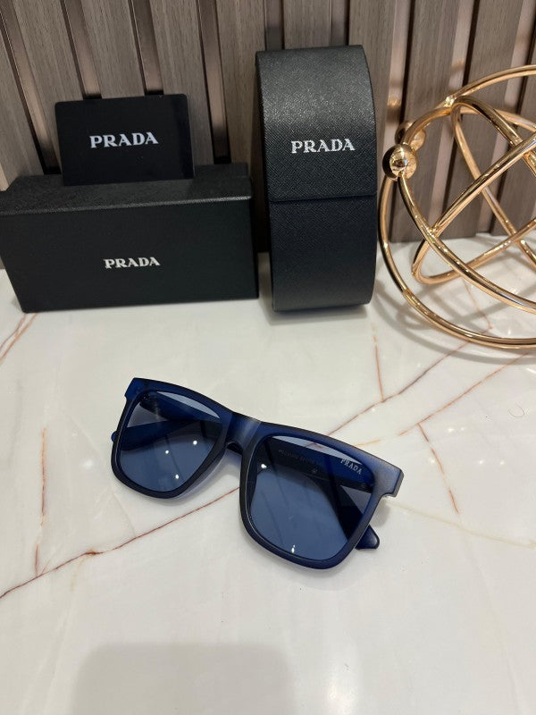 Branded Pda Matt Blue Sunglasses EW (With Original Kit)