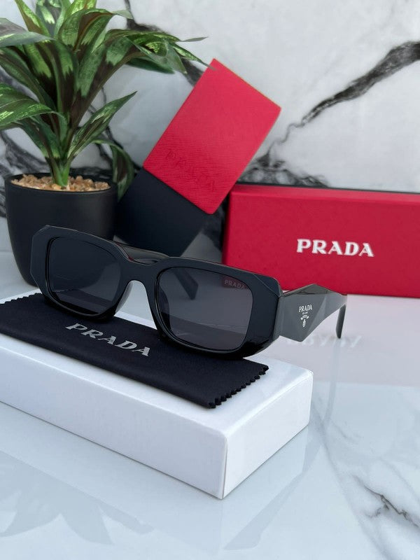 Branded Pda Milano Black Sunglasses AD (With Original Kit)