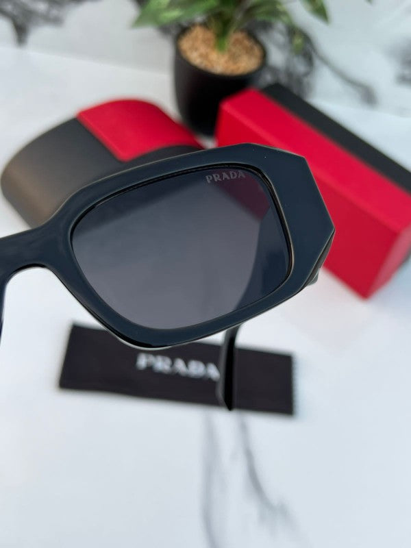 Branded Pda Milano Black Sunglasses AD (With Original Kit)