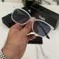 Branded D&G White Black Sunglasses (With Original Kit)