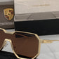 Branded Sunglasses design 98145 gold brown