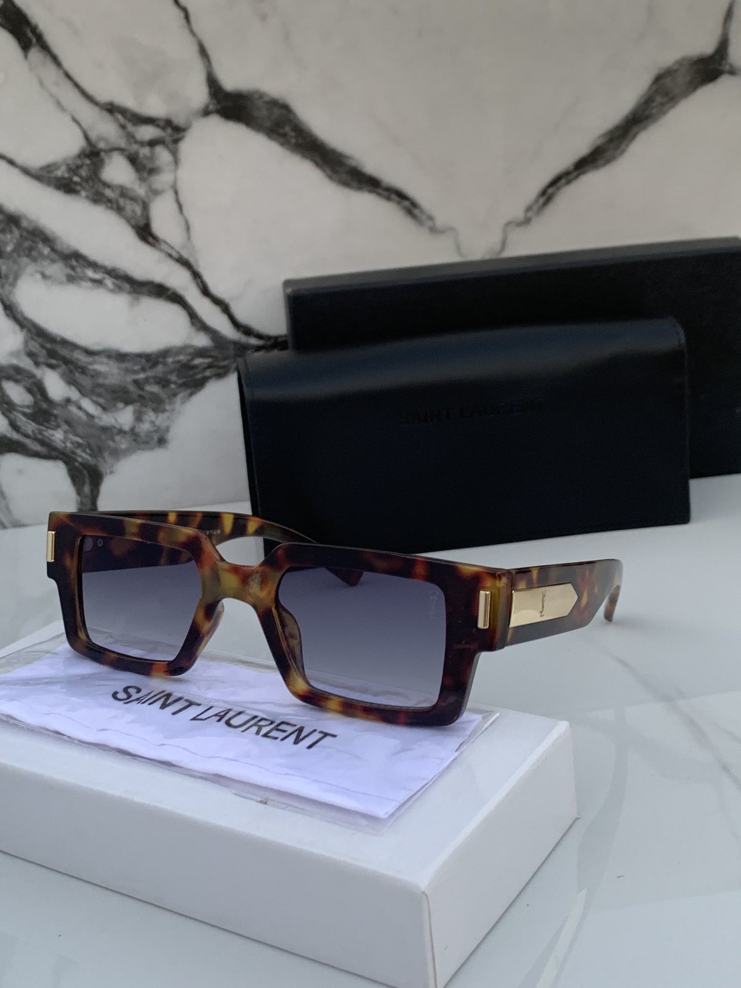 Branded  YSNT Tiger Brown Sunglasses (With Original Kit)