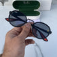 Branded  Rb Full Black Sunglasses(With Box)