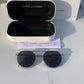 Branded  MJ Silver Grey Sunglasses (With Original Kit)