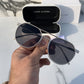 Branded  MJ Silver Grey Sunglasses (With Original Kit)