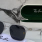 Branded  RB White Black Sunglasses (With Original Kit)