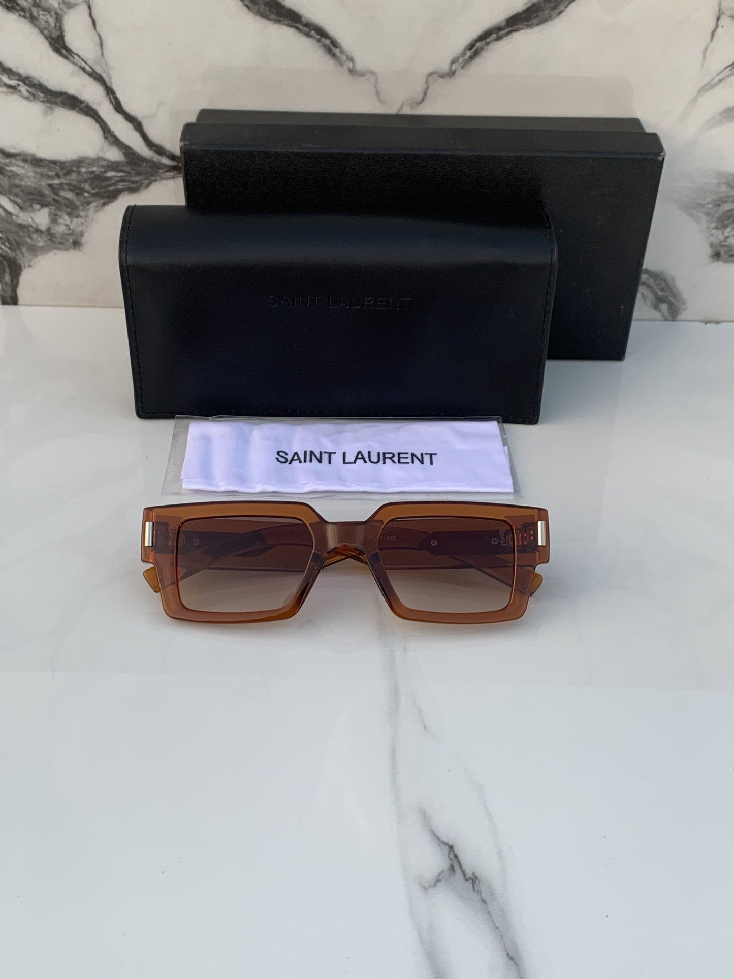 Branded  YSNT Brown Sunglasses (With Original Kit)