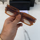 Branded  YSNT Brown Sunglasses (With Original Kit)