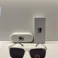 Branded  LCOSTE Sunglasses White Transparent  (With Original Kit)