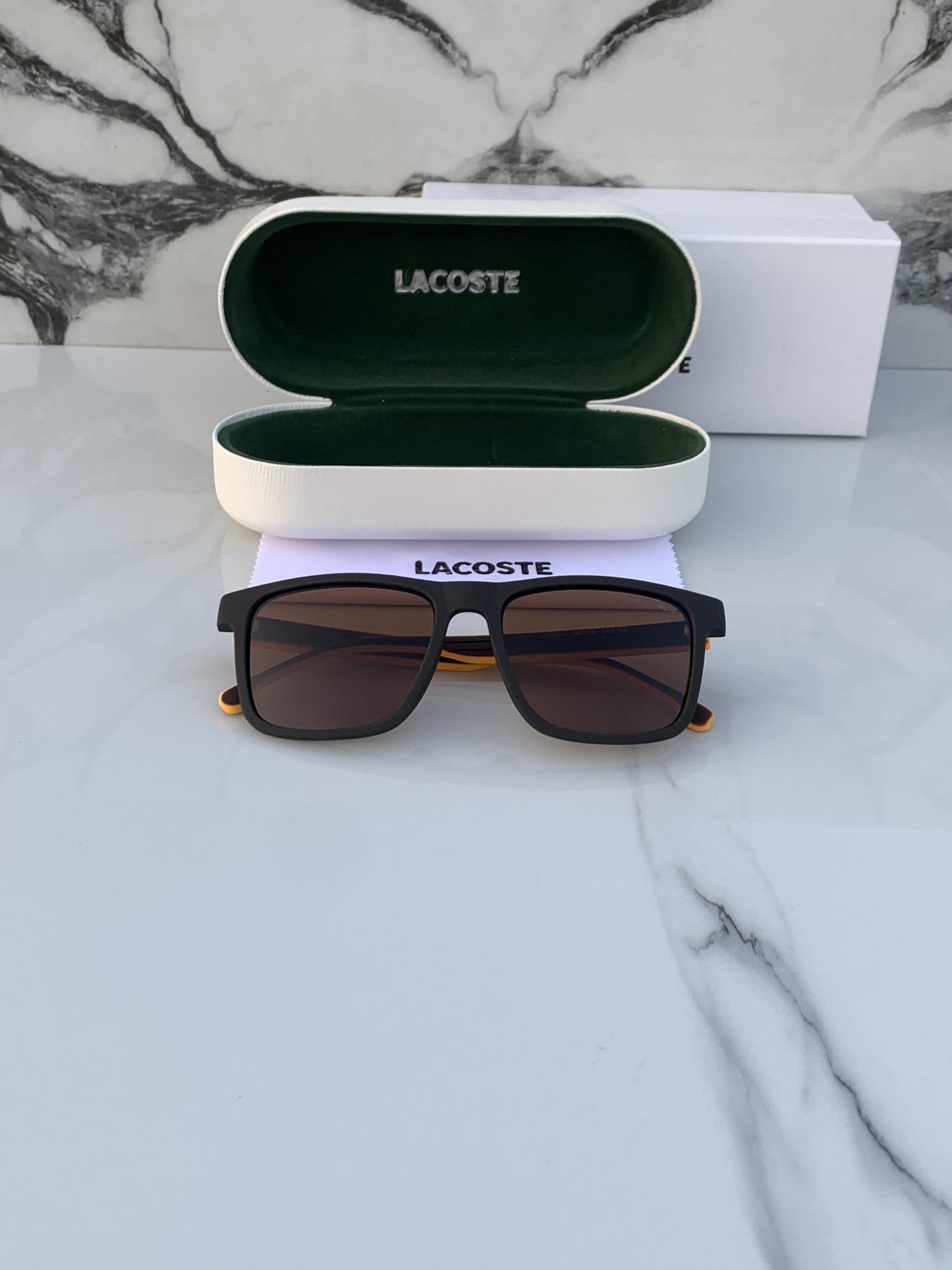 Branded  LCOSTE Sunglasses Brown (With Original Kit)