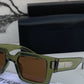 Branded  Ys sant laurent green Sunglasses (With Original Kit)