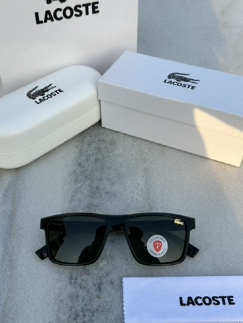 Branded Lcoste Black Green Sunglasses FT (With Original Kit)