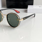 Branded  Rb Gold Green Sunglasses Bt (With Original Kit)