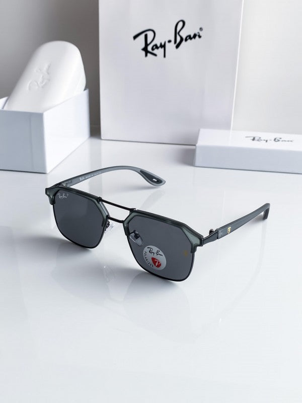 Branded  Rb 01 Black Grey Sunglasses Bt (With Original Kit)