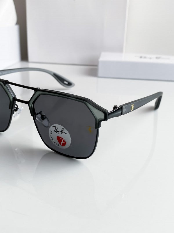 Branded  Rb 01 Black Grey Sunglasses Bt (With Original Kit)