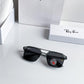 Branded  Rb 01 Black Grey Sunglasses Bt (With Original Kit)