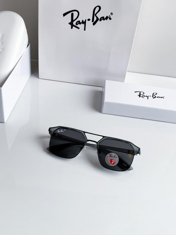 Branded  Rb 01 Black Grey Sunglasses Bt (With Original Kit)