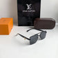 Branded  Lv Gold Black Sunglasses Bt (With Original Kit)