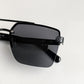 Branded  Lv Gold Black Sunglasses Bt (With Original Kit)