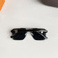 Branded  Lv Gold Black Sunglasses Bt (With Original Kit)