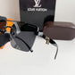 Branded  Lv Gold Black Sunglasses Bt (With Original Kit)