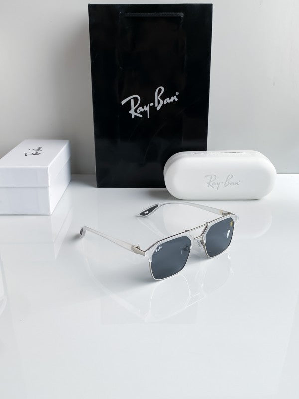 Branded  RB Silver Bt Sunglasses (With Original Kit)