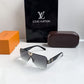 Branded Lv Black Grey Sunglasses Bt (With Original Kit)