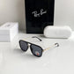 Branded Rb Black Gold Sunglasses Bt (With Original Kit)