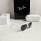 Branded Rb Black Gold Sunglasses Bt (With Original Kit)