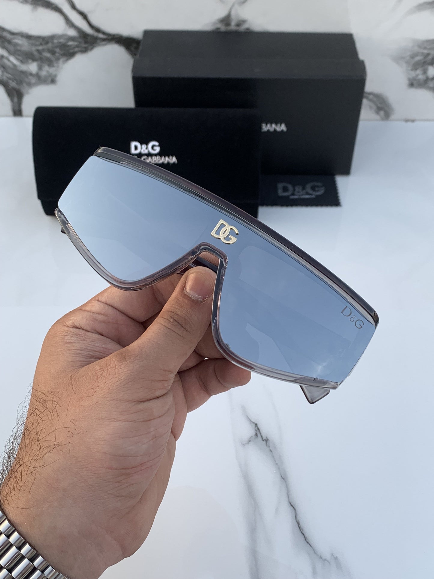 Branded D&G9529 Grey Sunglasses (With Original Kit)