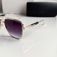 Branded Mbch Gold Blue Sunglasses Bt (With Original Kit)