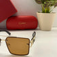 Branded Ctier Gold Brown Sunglasses EW (With Original Kit)