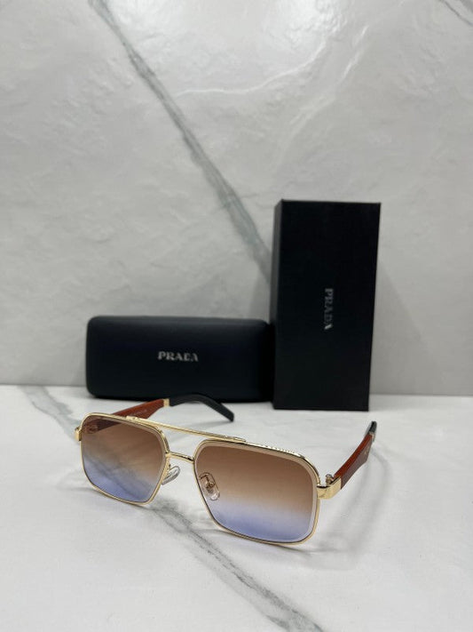 Branded Pda Gold Desert Sunglasses EW (With Original Kit)