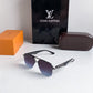 Branded Lv Blue Silver Sunglasses Bt (With Original Kit)