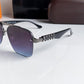 Branded Lv Blue Silver Sunglasses Bt (With Original Kit)