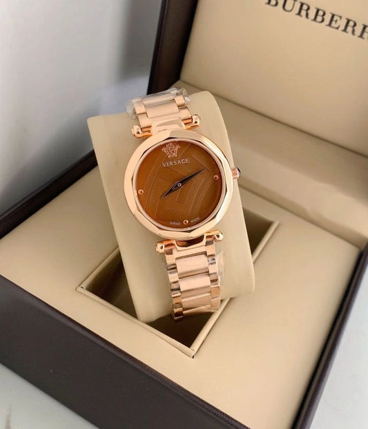 Vrsace Rosegold brown Ladies Watch